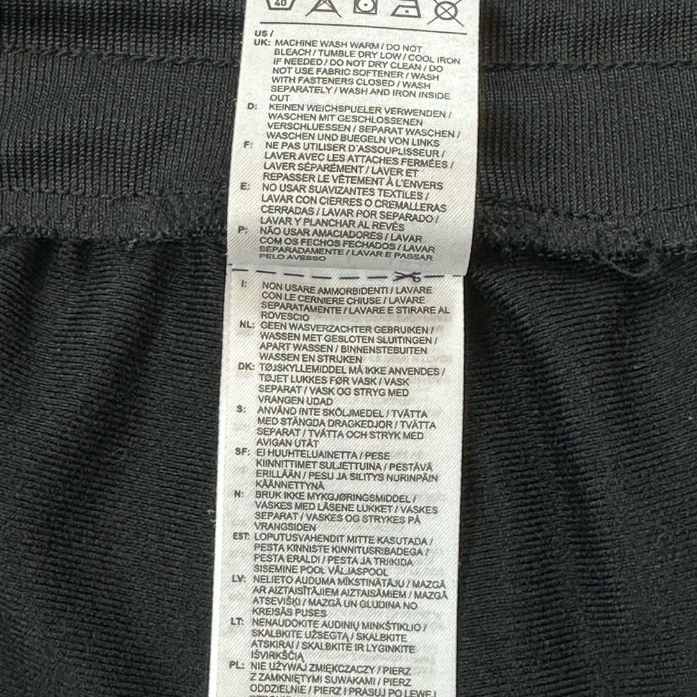 Adidas Black Sweatpants with Signature Stripes